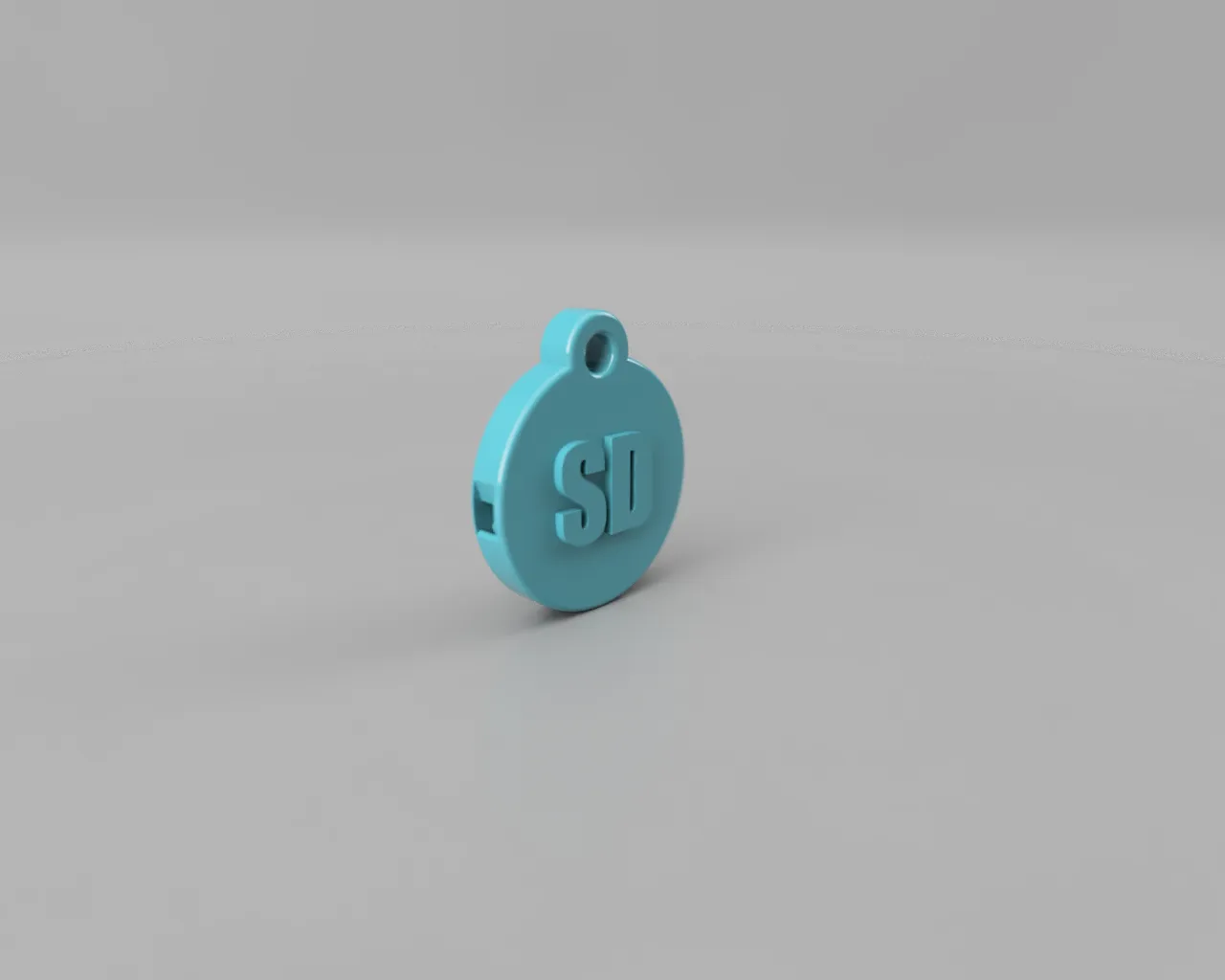 Còi tròn nhỏ cho khóa kéo và móc chìa khóa