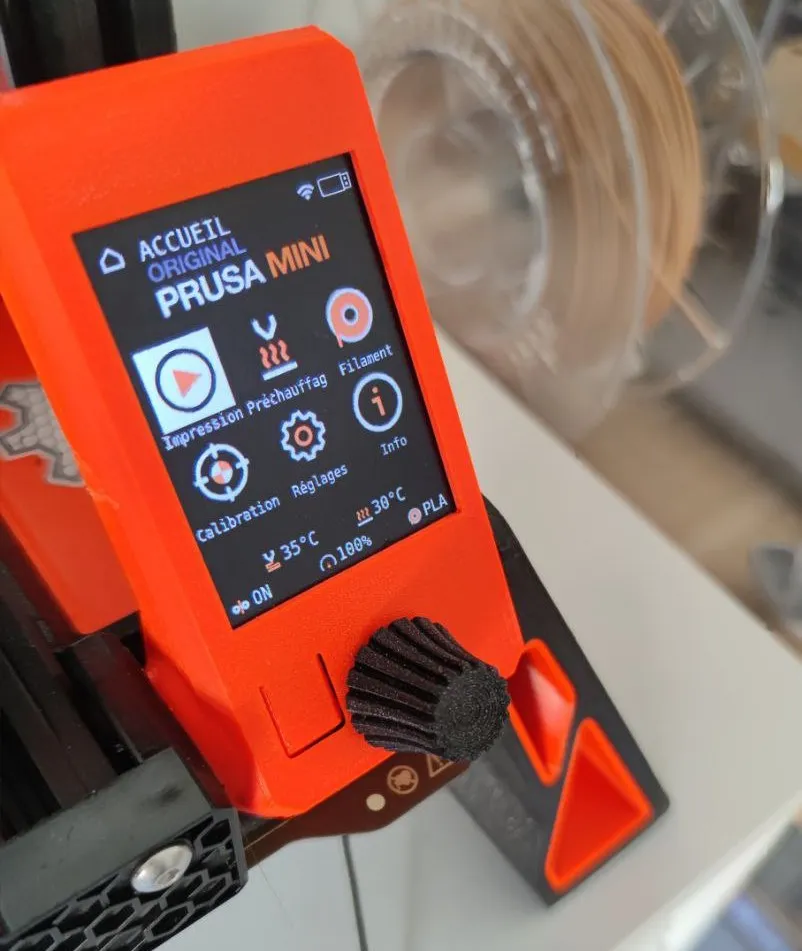 Núm điều chỉnh Prusa Mini/Mk3/Mk4 thiết kế mới