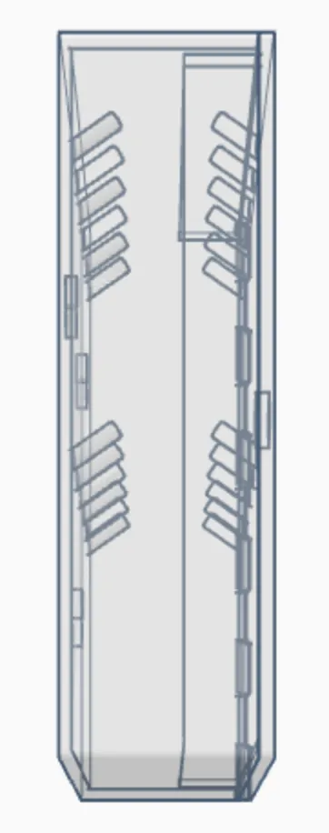 Hộp đựng chìa khóa 24 ngăn treo tường đơn giản và đẹp mắt