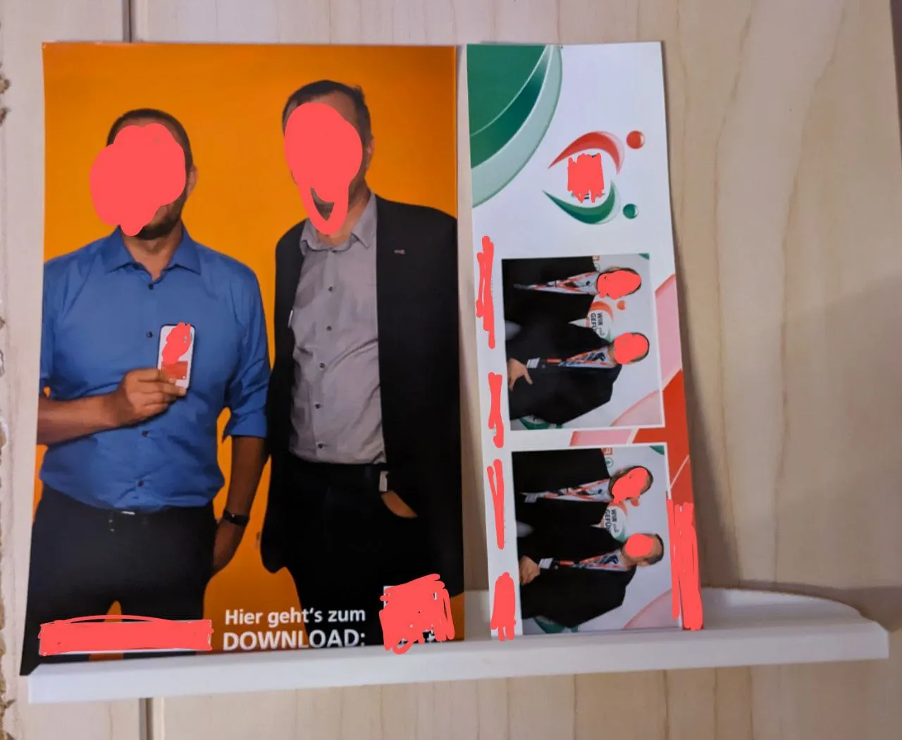 Giá đỡ ảnh treo tường độc đáo