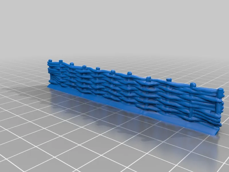 Hàng rào tre cho lợn bảo vệ khoai tây