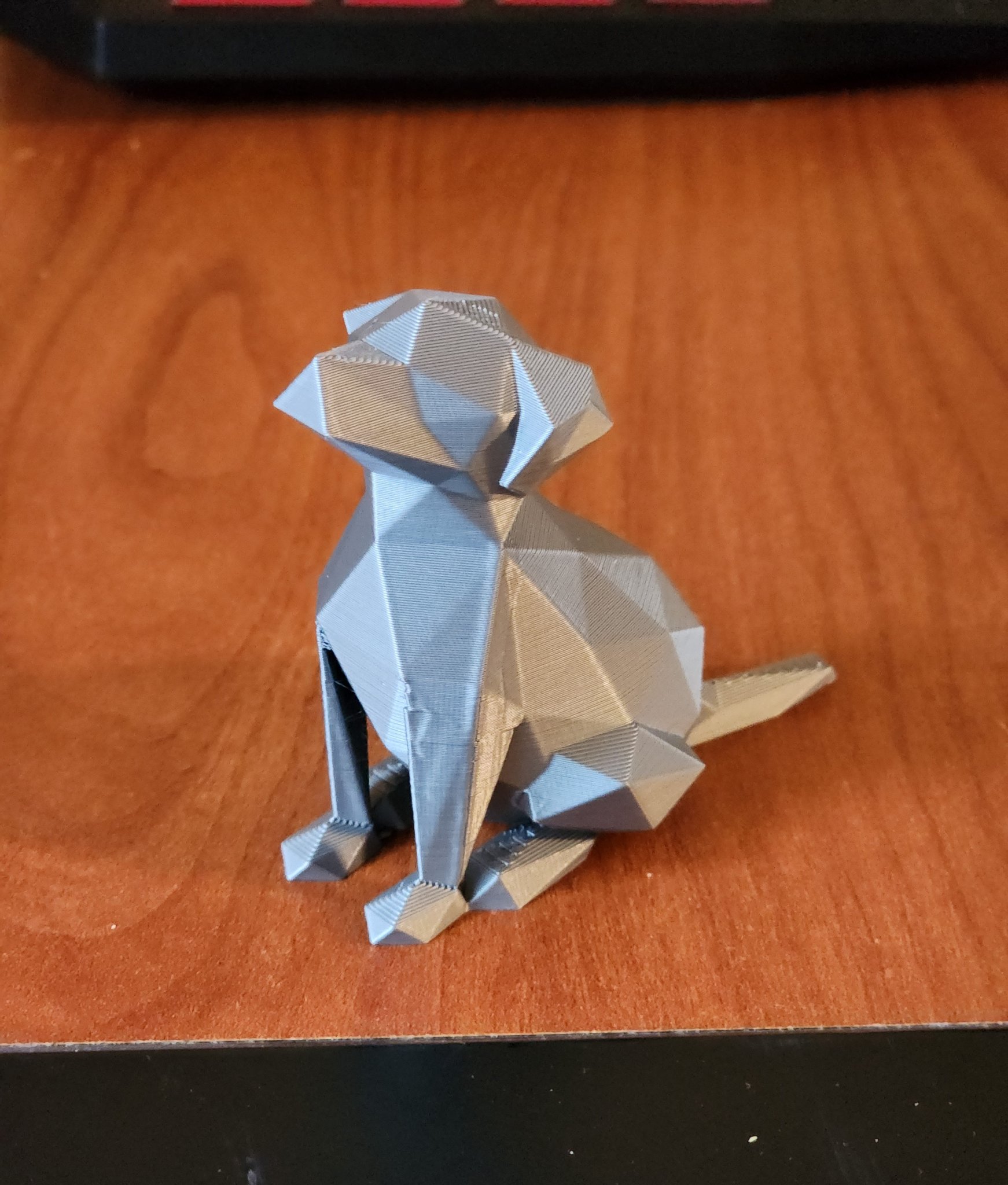 Chó con phong cách Low Poly dễ thương