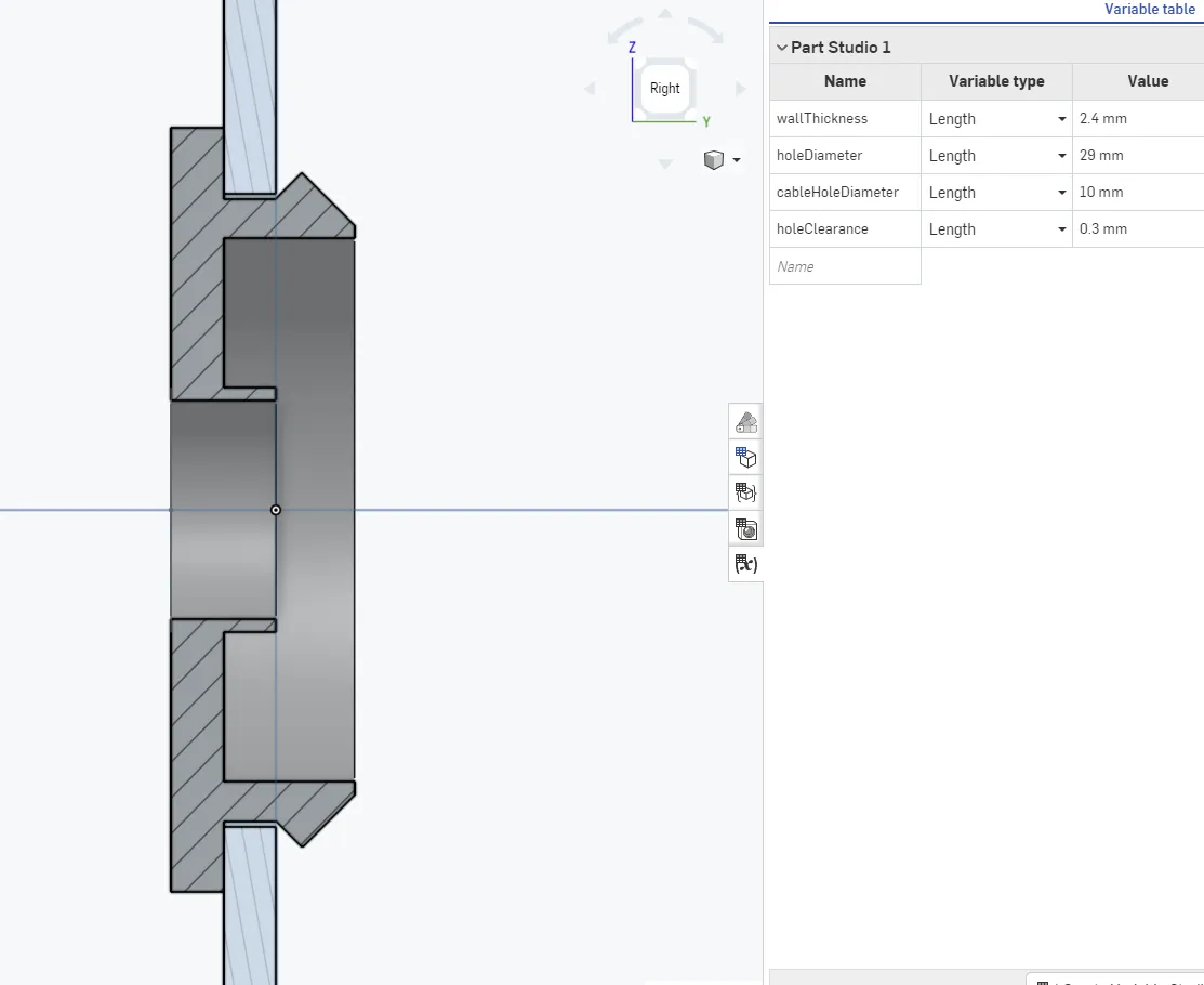 Průchodka cho cáp vào hộp điện TPU với nhiều kích thước