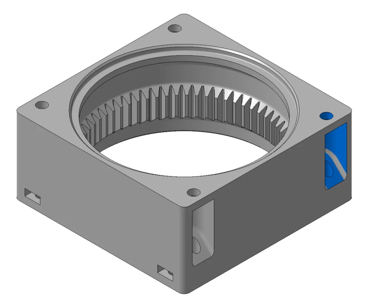 Nâng cấp K8200 - Vòng giảm tốc 66 răng cho máy in 3D