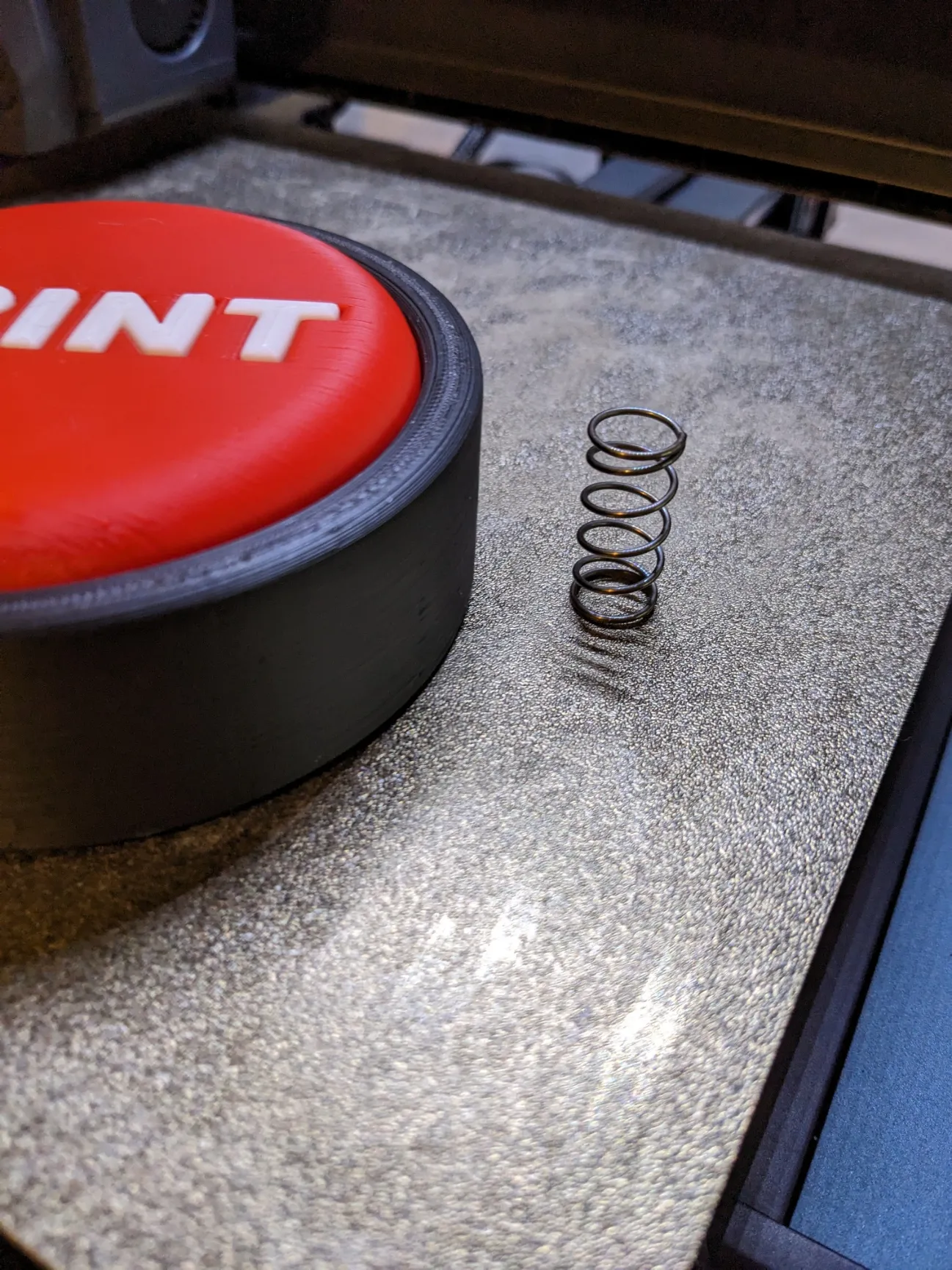 Nút bấm in không cần thiết với chữ PRINT