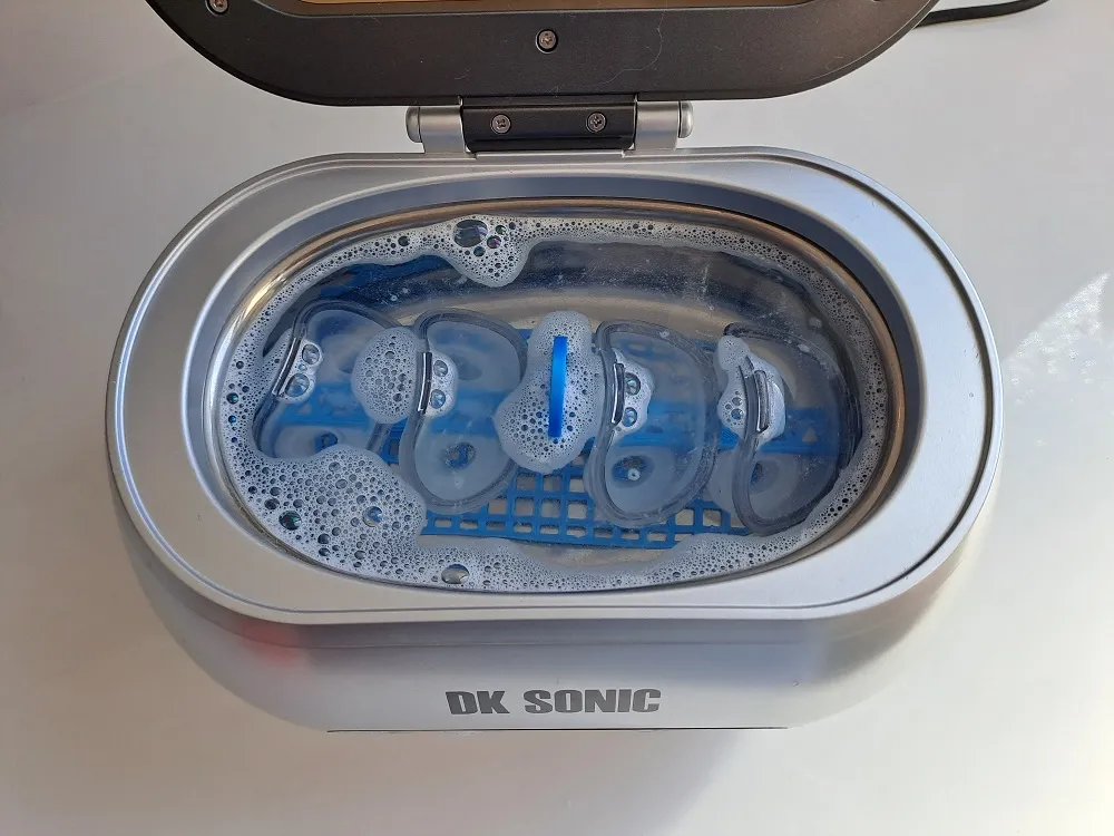 Cơ sở làm sạch CPAP cho máy siêu âm masque nasal