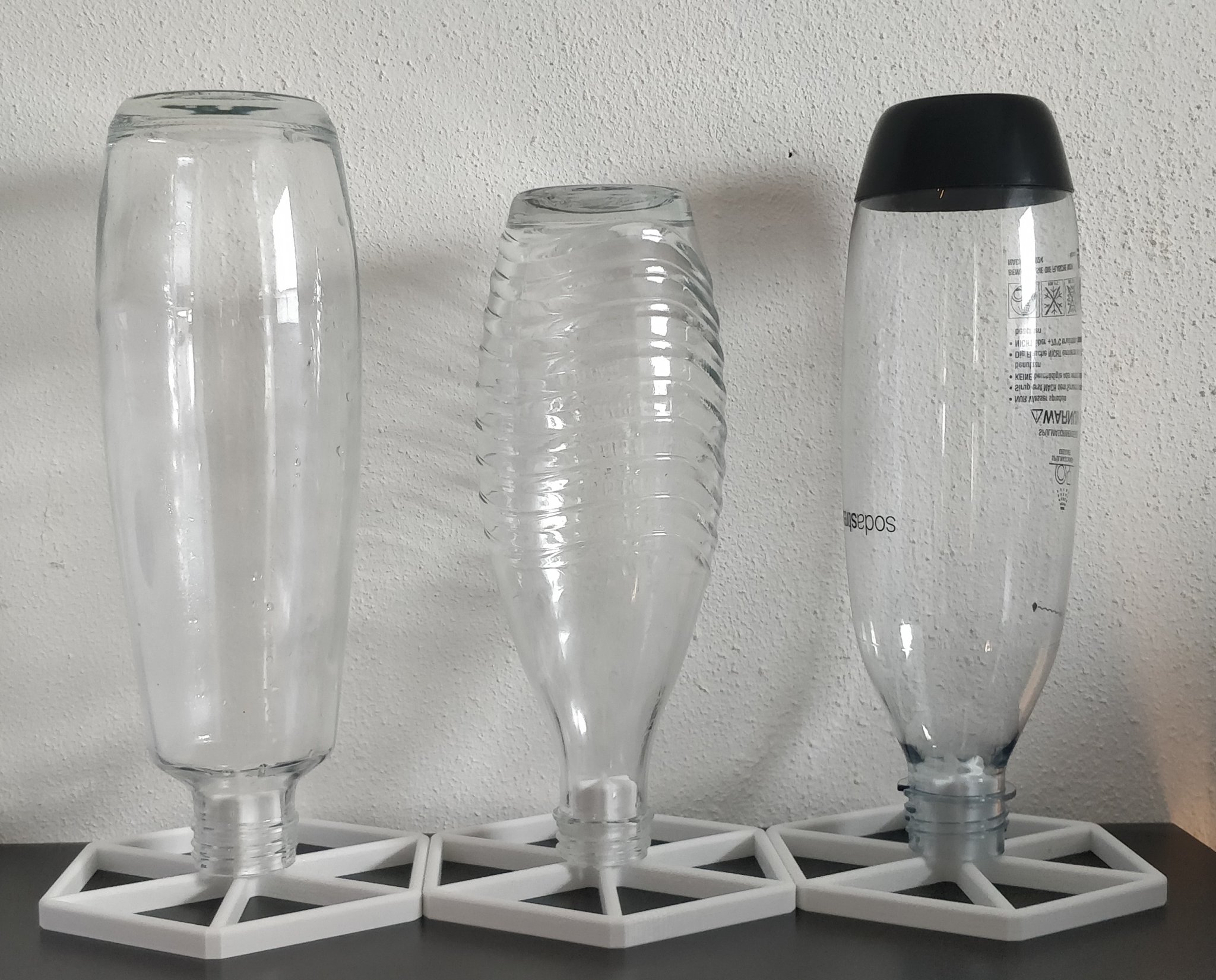 Giá đỡ chai SodaStream cho chai thủy tinh và nhựa