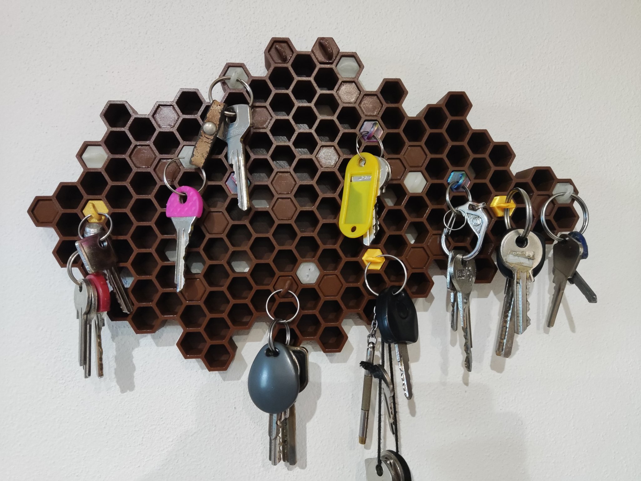 Bộ tổ chức chìa khóa tổ ong tùy chỉnh với thiết kế trực ...