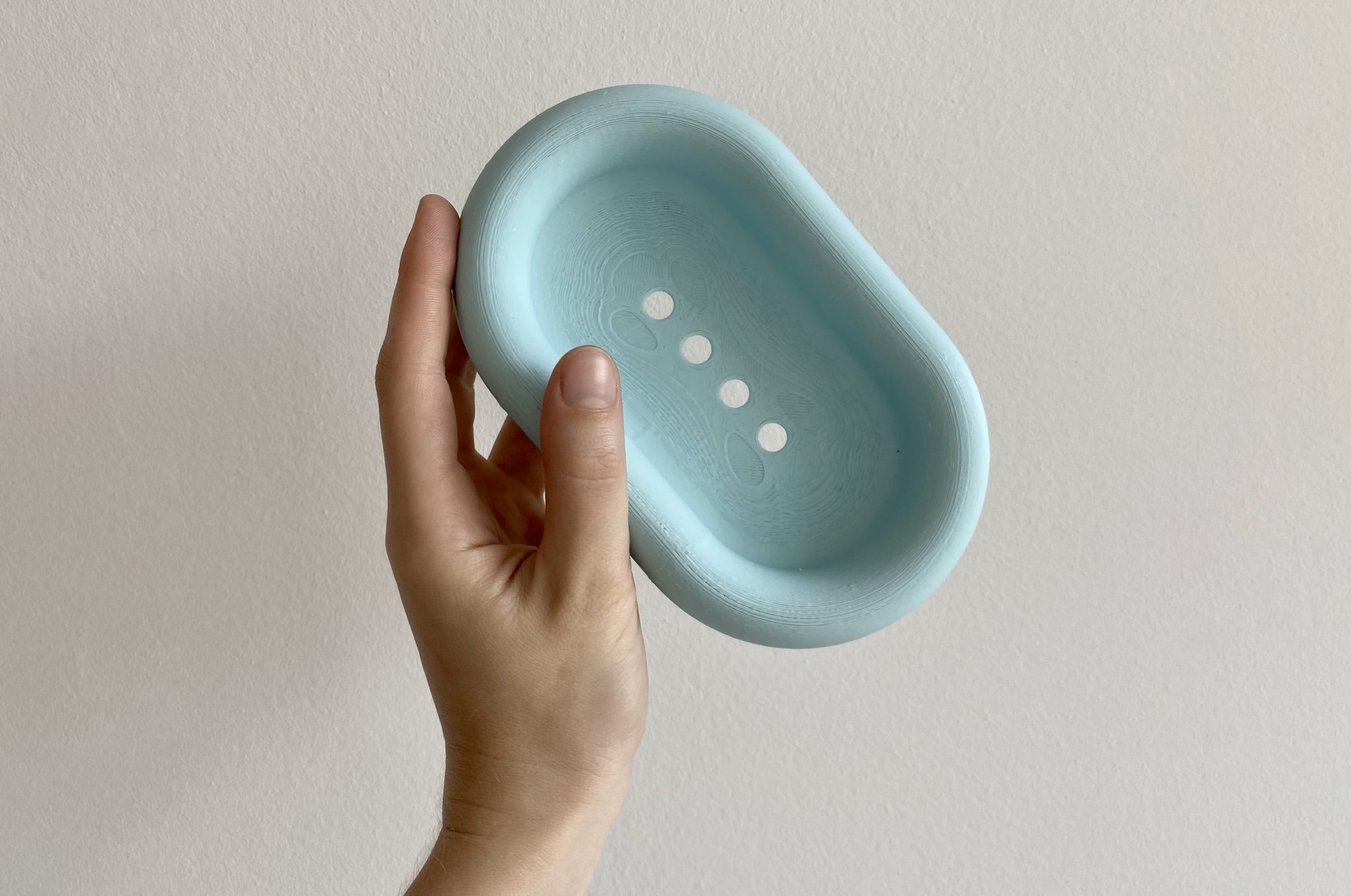 Đĩa xà phòng hình bọt xinh xắn cho không gian phòng tắm