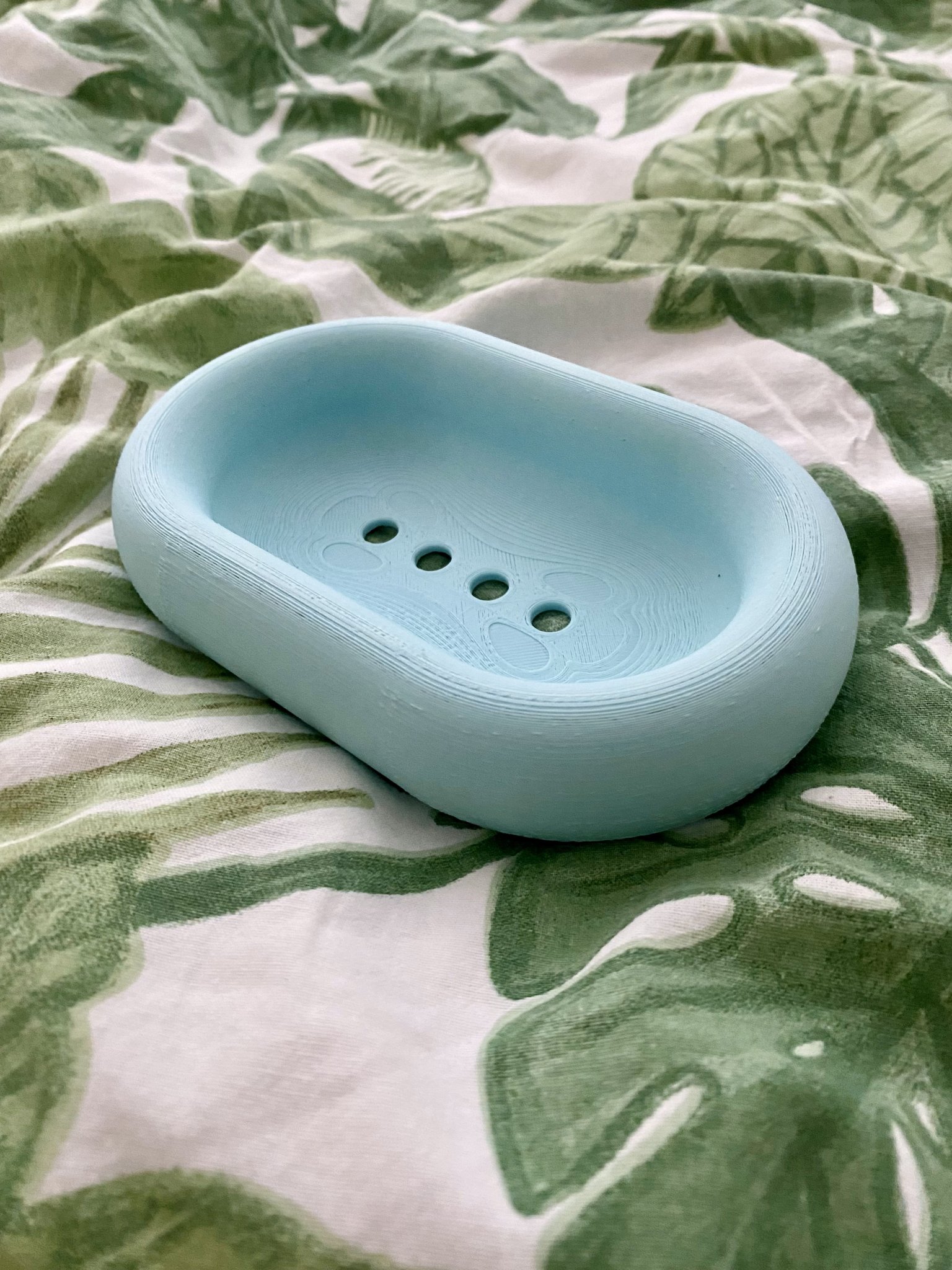 Đĩa xà phòng hình bọt xinh xắn cho không gian phòng tắm