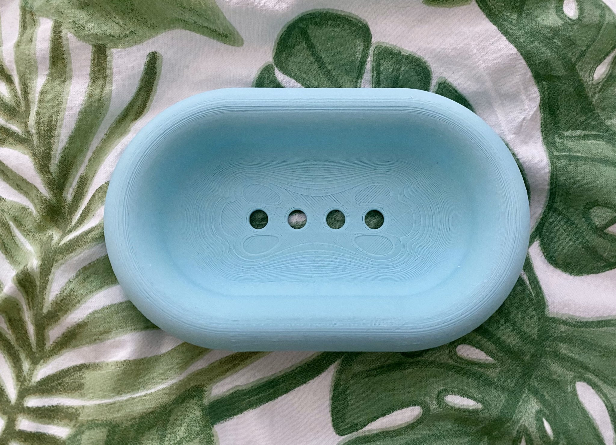 Đĩa xà phòng hình bọt xinh xắn cho không gian phòng tắm