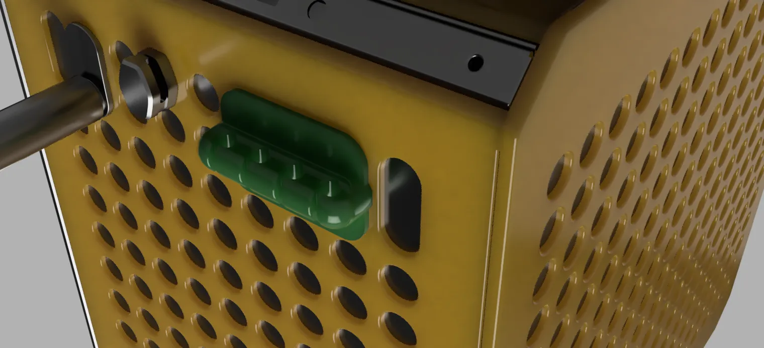 Giá đỡ cáp Qube 500 cho 4 dây cáp gọn gàng