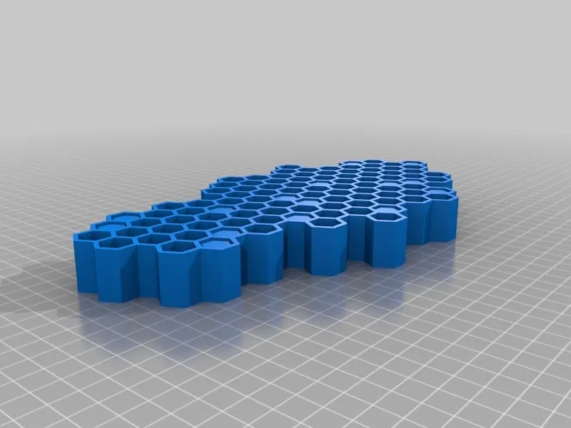 Giá đỡ chìa khóa tổ ong treo tường