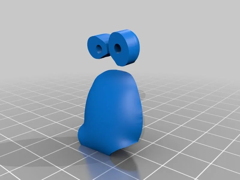 Chim cánh cụt in 3D đa vật liệu và đơn vật liệu