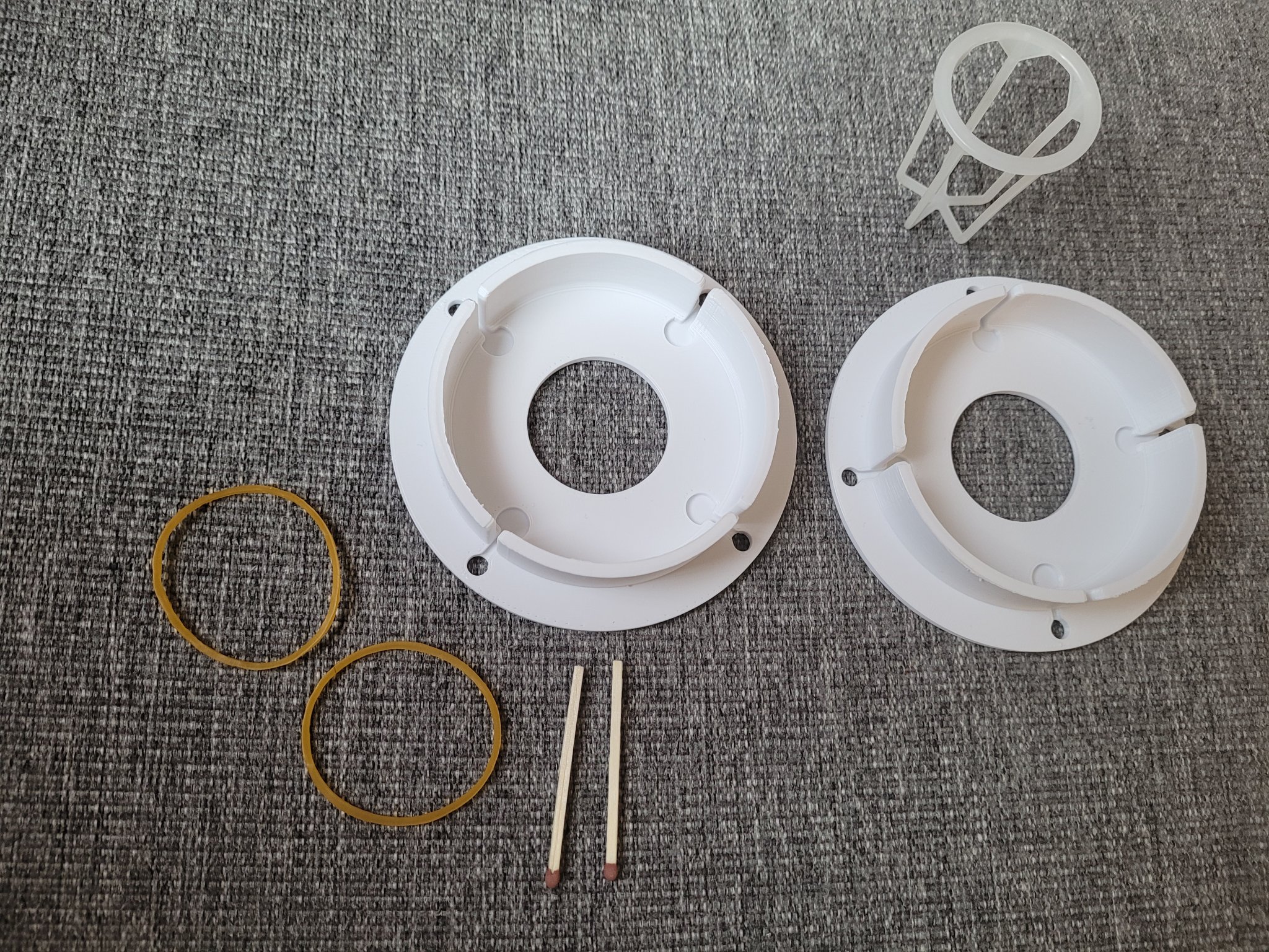 Nắp giữ cắt và nảy mầm cho hệ thống DWC mini