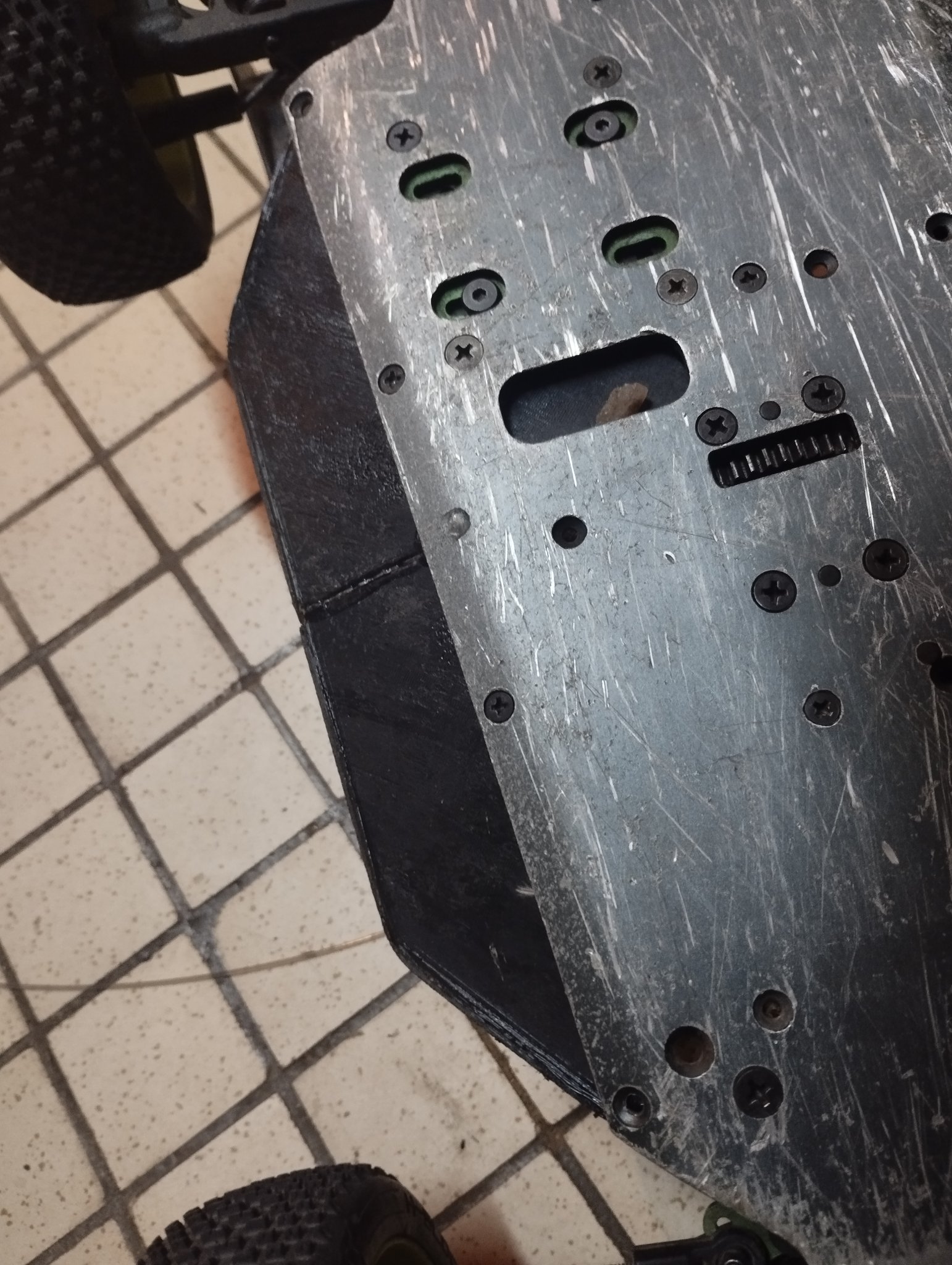 Bảo vệ bên cho xe buggy RC 1/8 Ansmann Virus