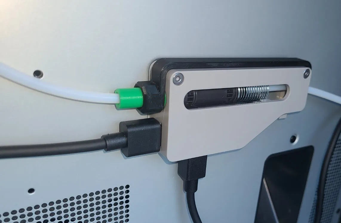 Hướng dẫn và nút thả filament cho bộ đệm Bambu Lab