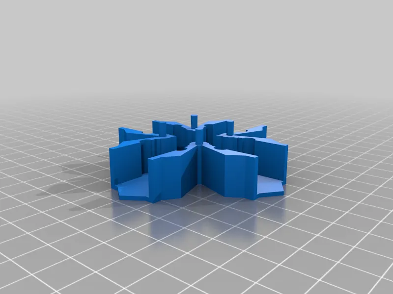 Vỏ bảo vệ LAN Tap hình sao ném 3D