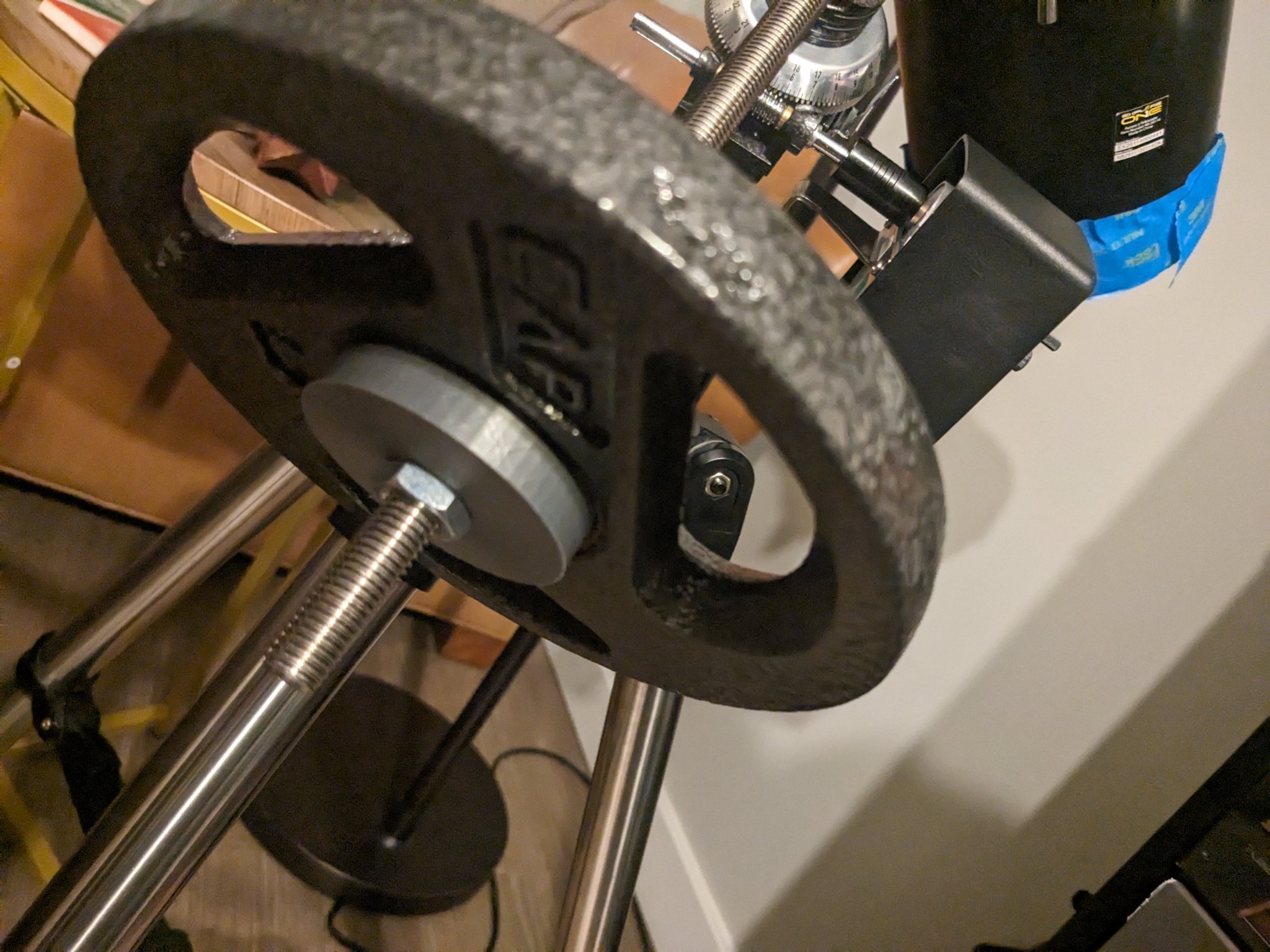 Bộ chuyển đổi trọng lượng Olympic cho giá đỡ kính thiên vă...