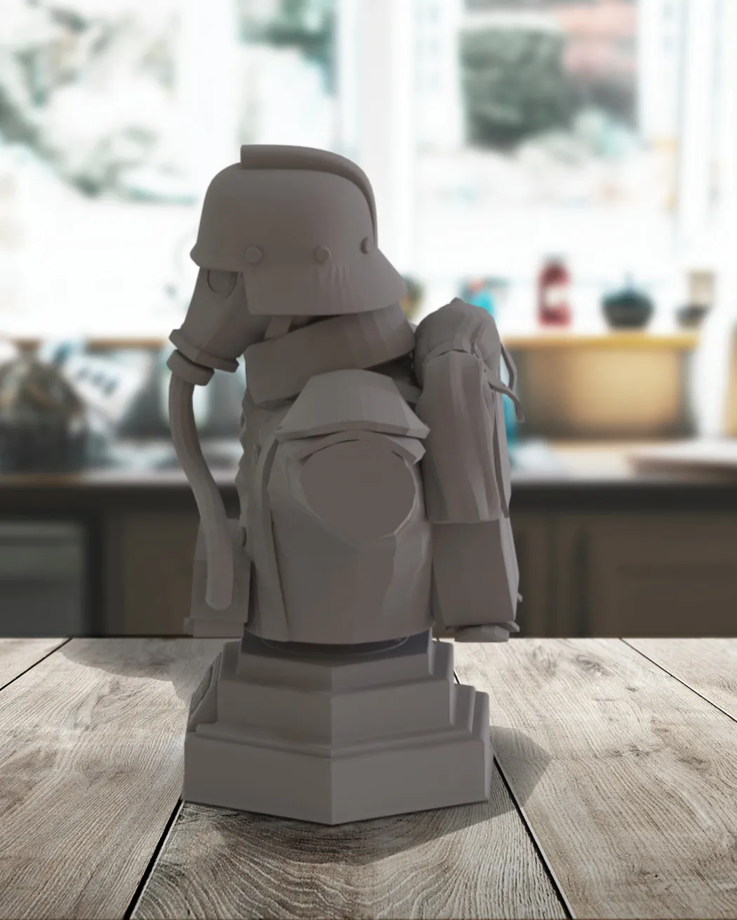 Bust nhân vật thành viên Umbrella Corps trong Resident Evil