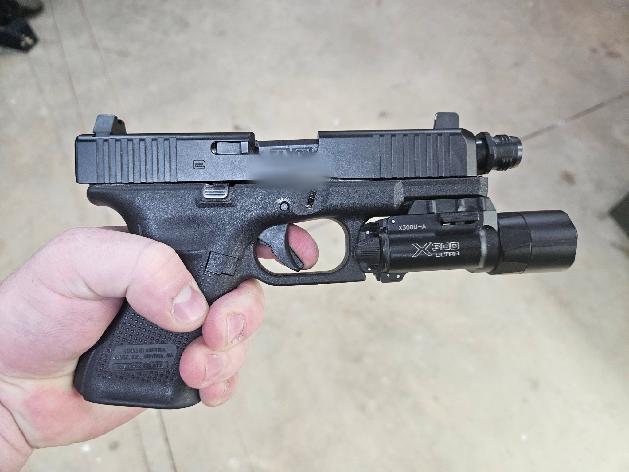 Công cụ bắn khô Glock 9mm cho huấn luyện