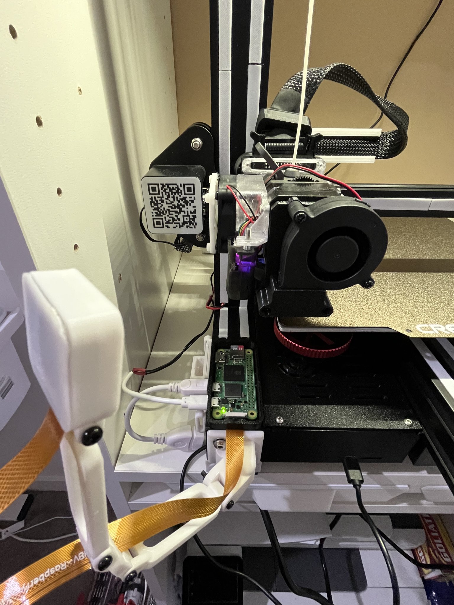 Vỏ Raspberry Pi Zero với giá đỡ V-slot bằng nhôm 4040