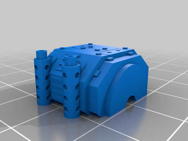 Mô hình Knight Acastus Porphyrion trong Adeptus Titanicus