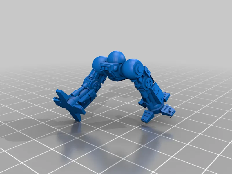 Chân mới cho hiệp sĩ Lucius trong Adeptus Titanicus