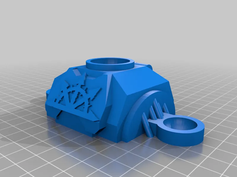 Kỵ sĩ Lucius Abominant theo phong cách Warhammer 40k