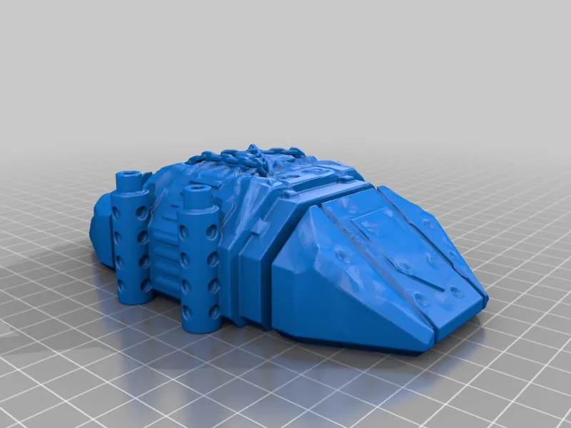 Kỵ sĩ Lucius Abominant theo phong cách Warhammer 40k