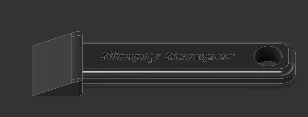 Công cụ cạo Simply Scraper cho máy in 3D