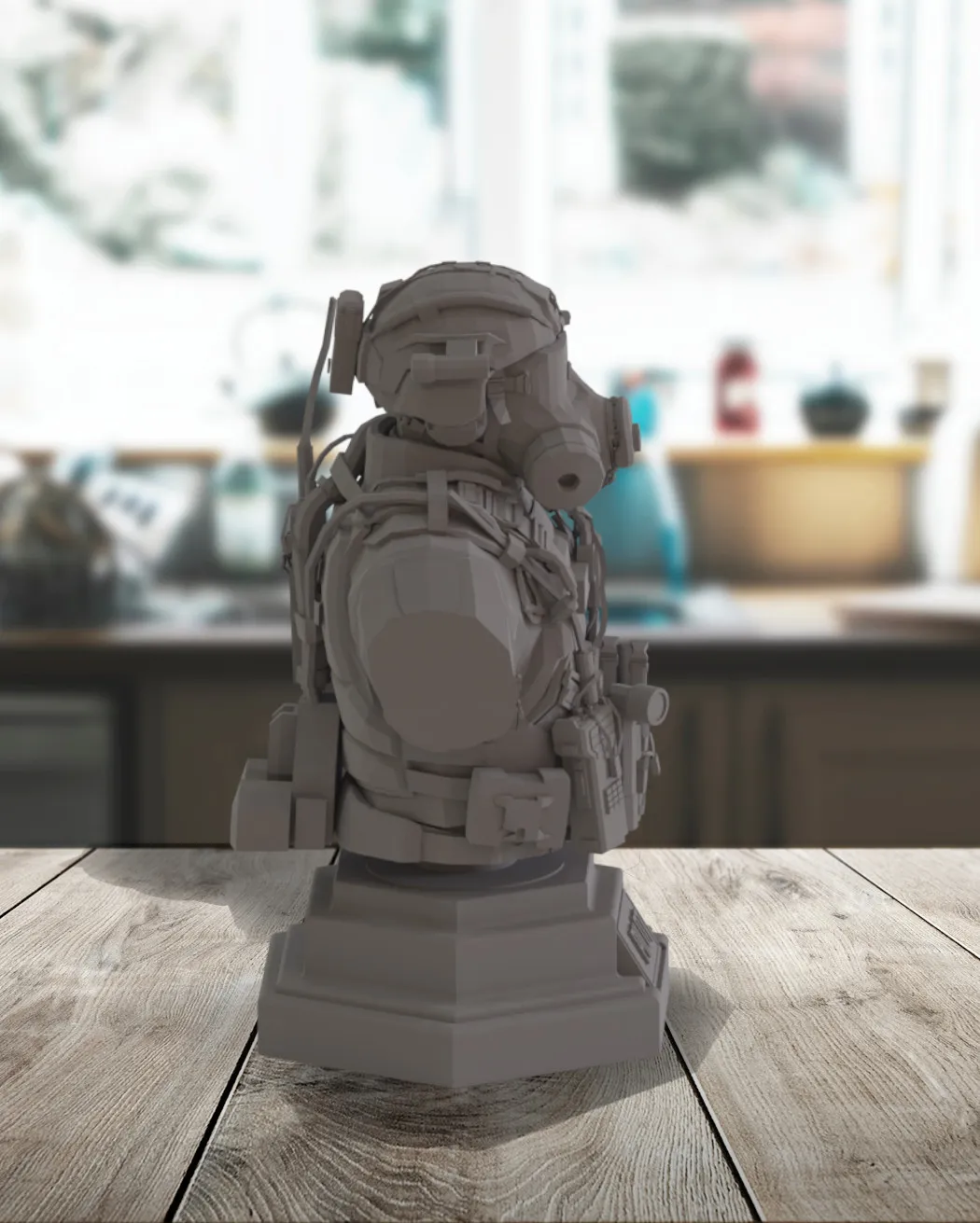 Tượng bán thân phi công anh hùng trong bộ sưu tập tùy chỉnh