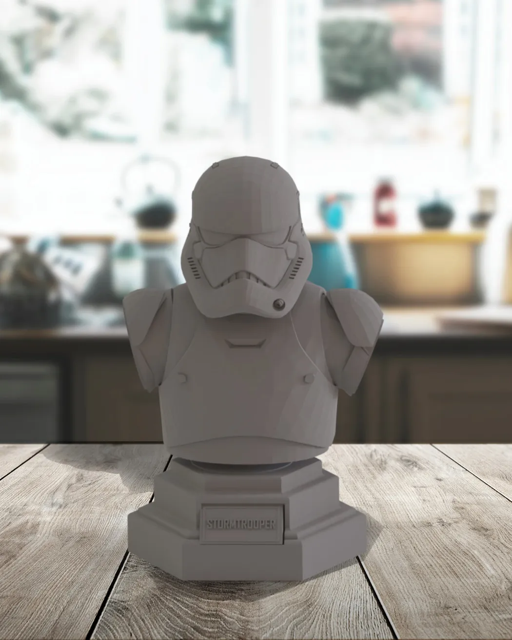 Tượng bán thân Storm Trooper trong bộ sưu tập tùy chỉnh