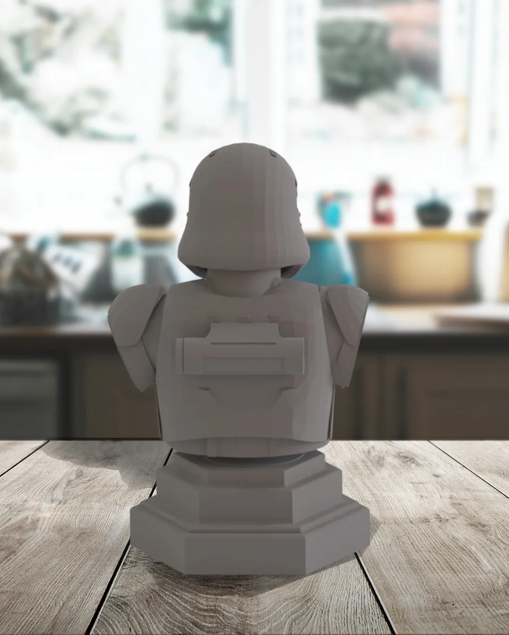 Tượng bán thân Storm Trooper trong bộ sưu tập tùy chỉnh