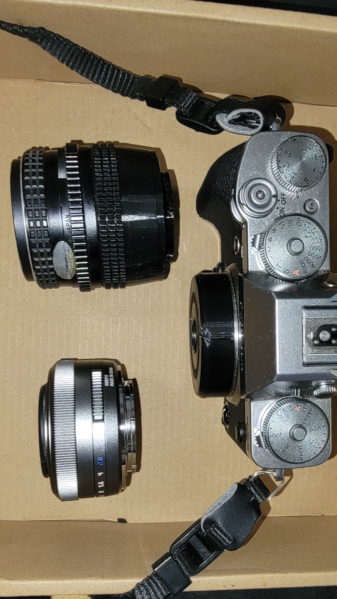 Ống kính dùng một lần cho máy ảnh Fuji XT3