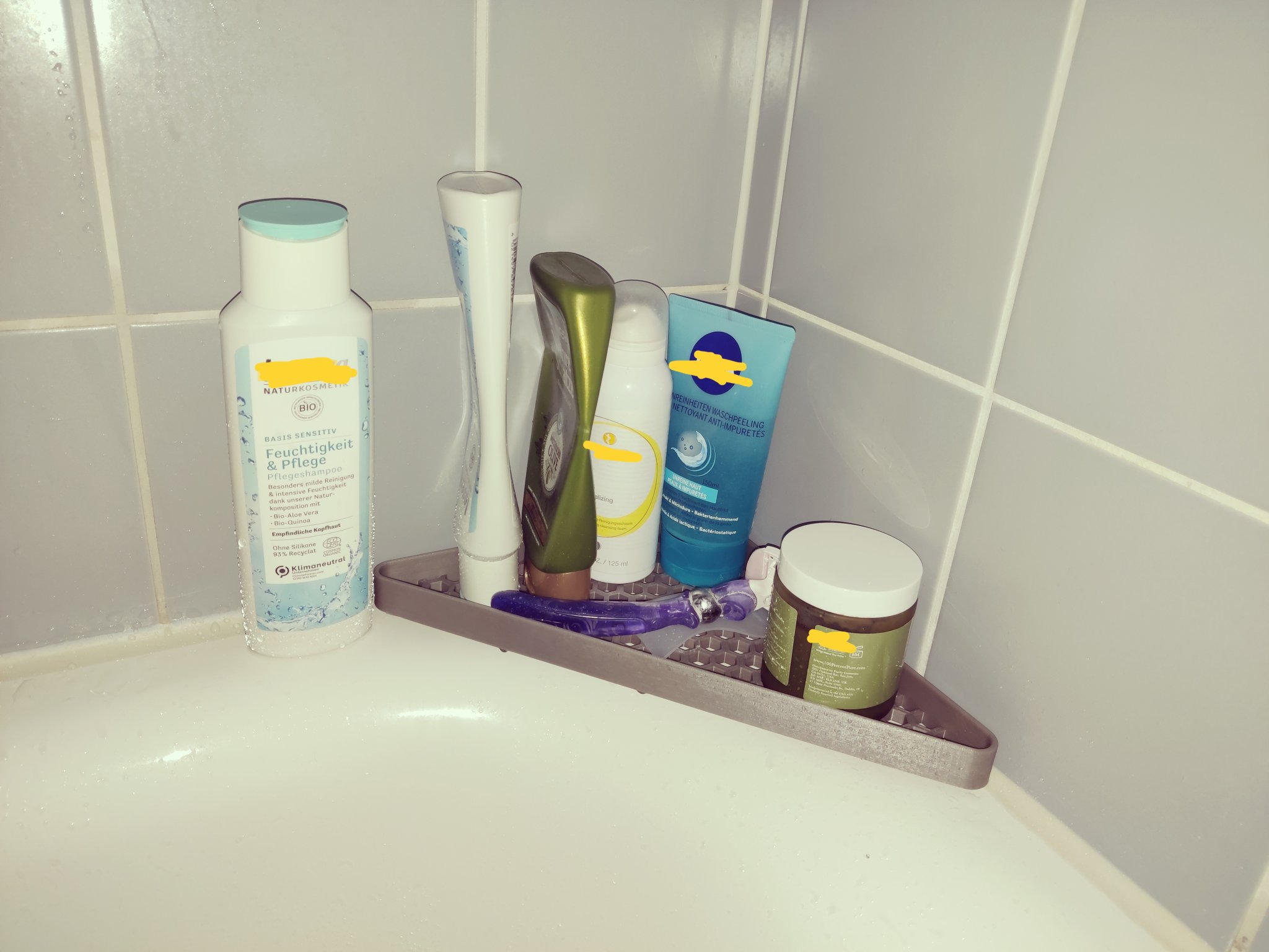 Giá đỡ xà phòng góc bồn tắm chống trượt