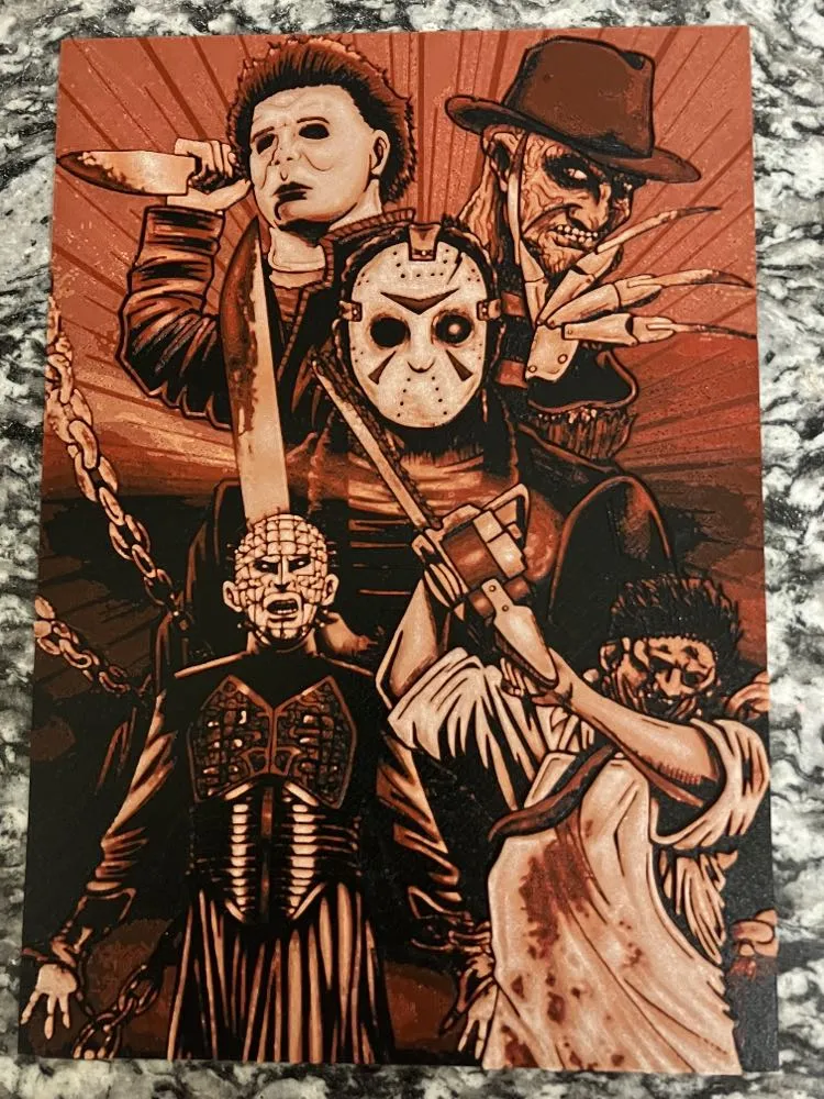 Nhân vật phim kinh dị nổi tiếng từ HueForge