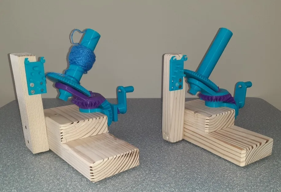 Bộ tái chế cuộn sợi/wool cải tiến cho in nhanh hơn