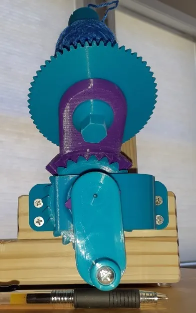 Bộ tái chế cuộn sợi/wool cải tiến cho in nhanh hơn