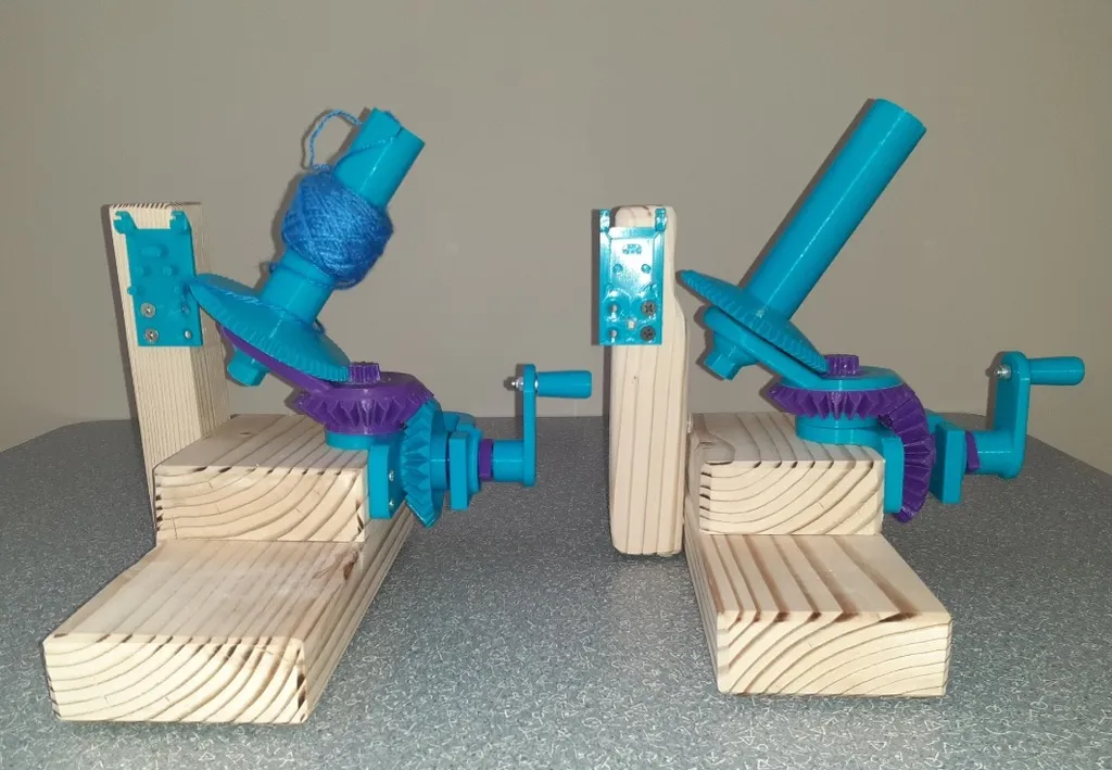 Bộ tái chế cuộn sợi/wool cải tiến cho in nhanh hơn