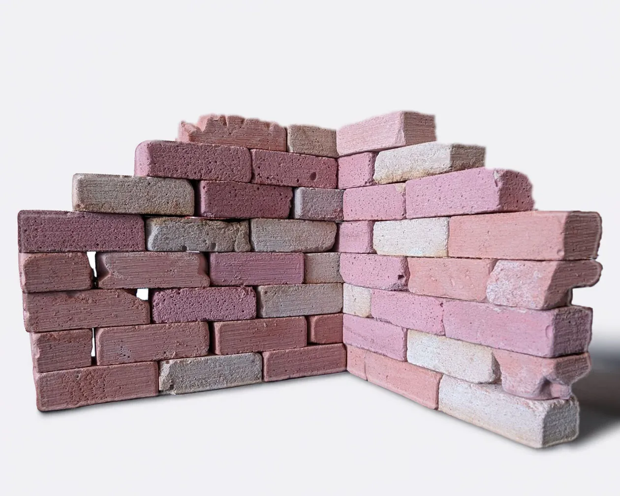 Khuôn ngược cho viên gạch mini trong vườn cổ tích