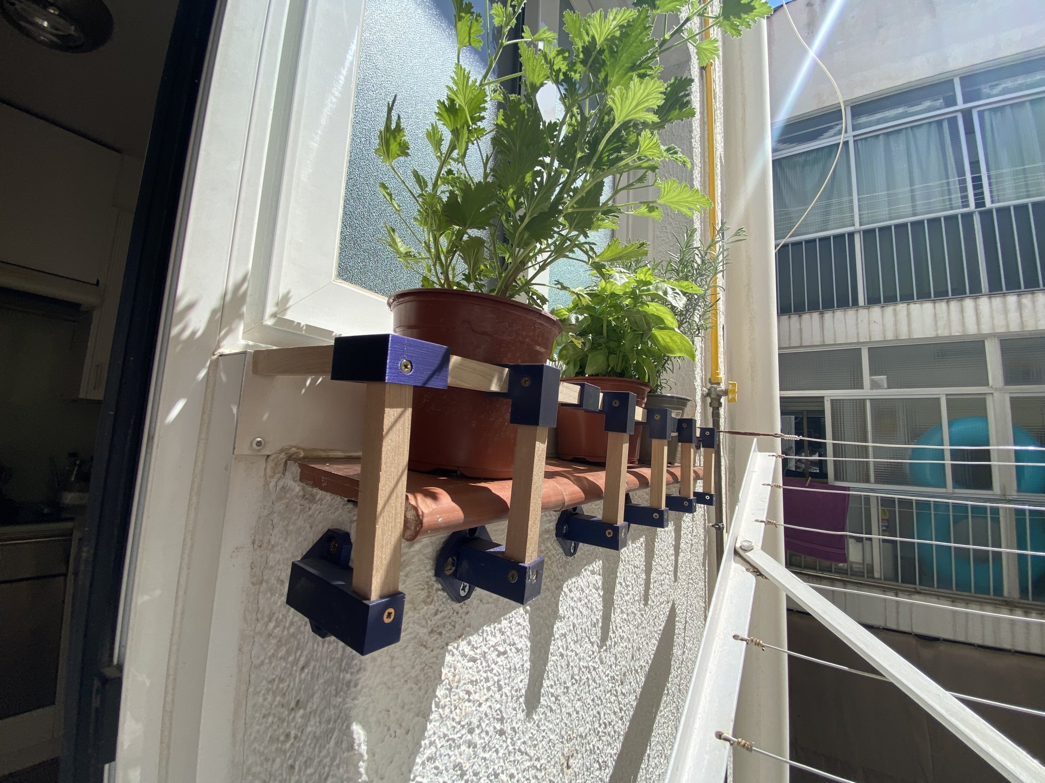 Giá đỡ cây trồng mô-đun kết hợp gỗ 14x14mm