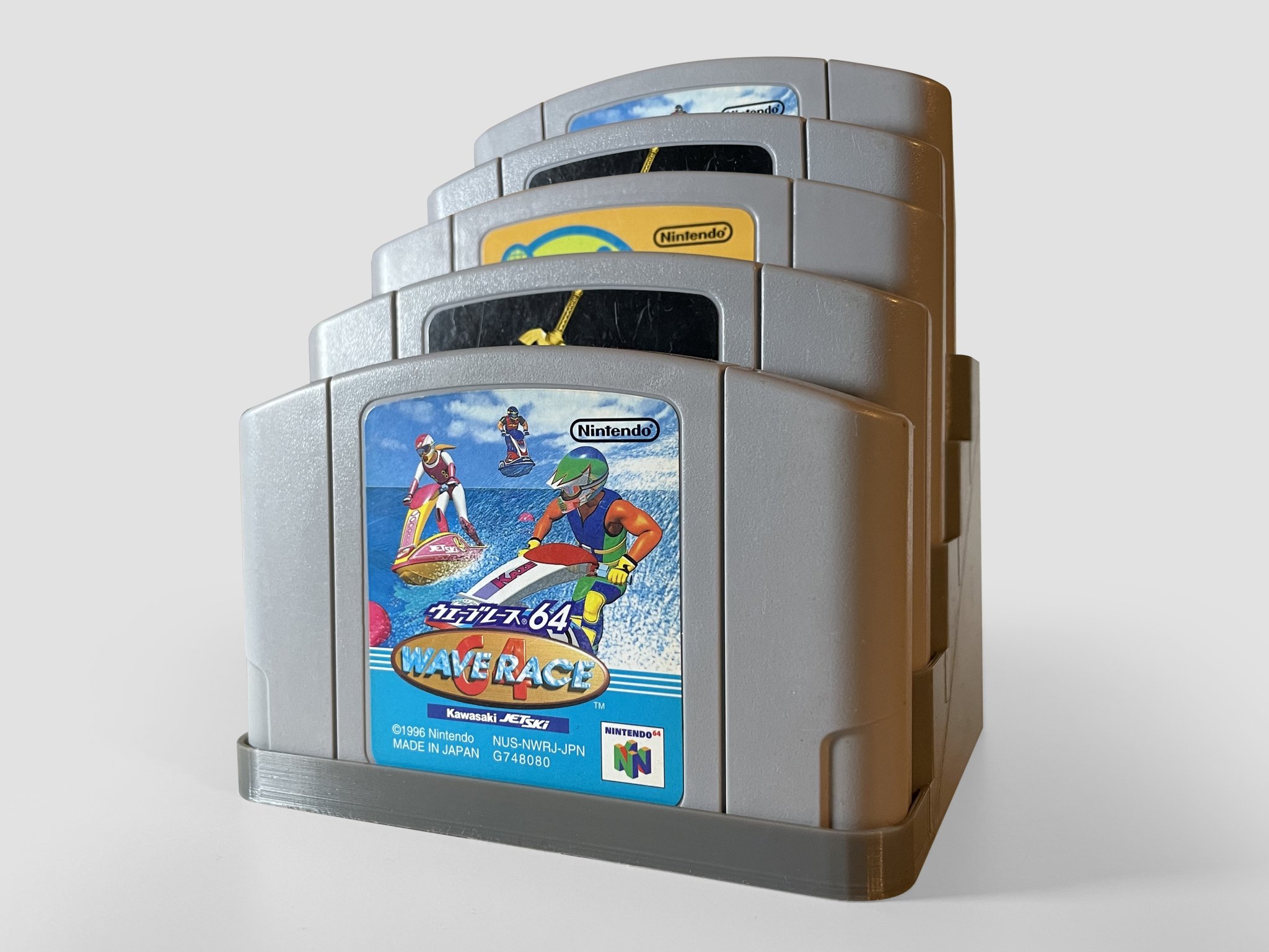 Giá đỡ 5 băng cartridge cho Nintendo 64