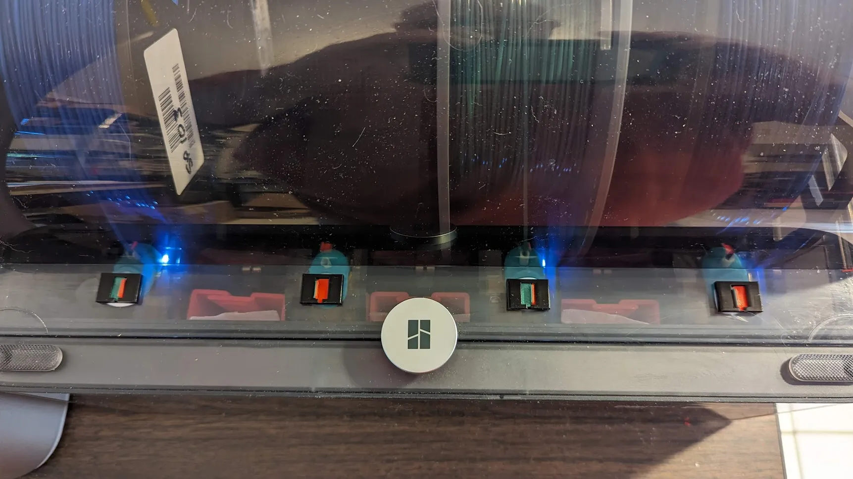 Chỉ báo tình trạng sử dụng khe AMS cho máy in 3D