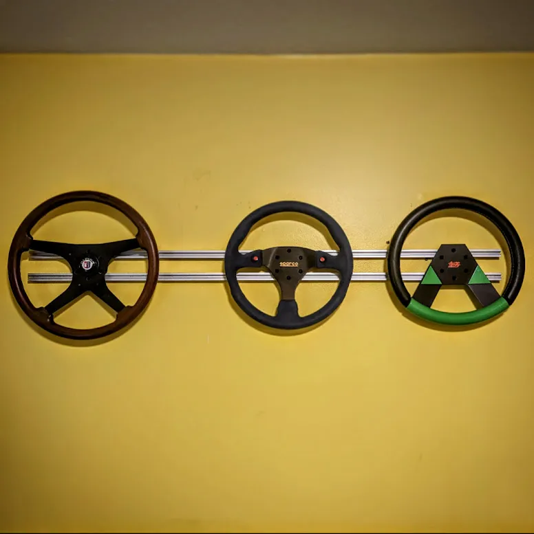 Giá đỡ treo vô lăng Momo/Sparco trên tường