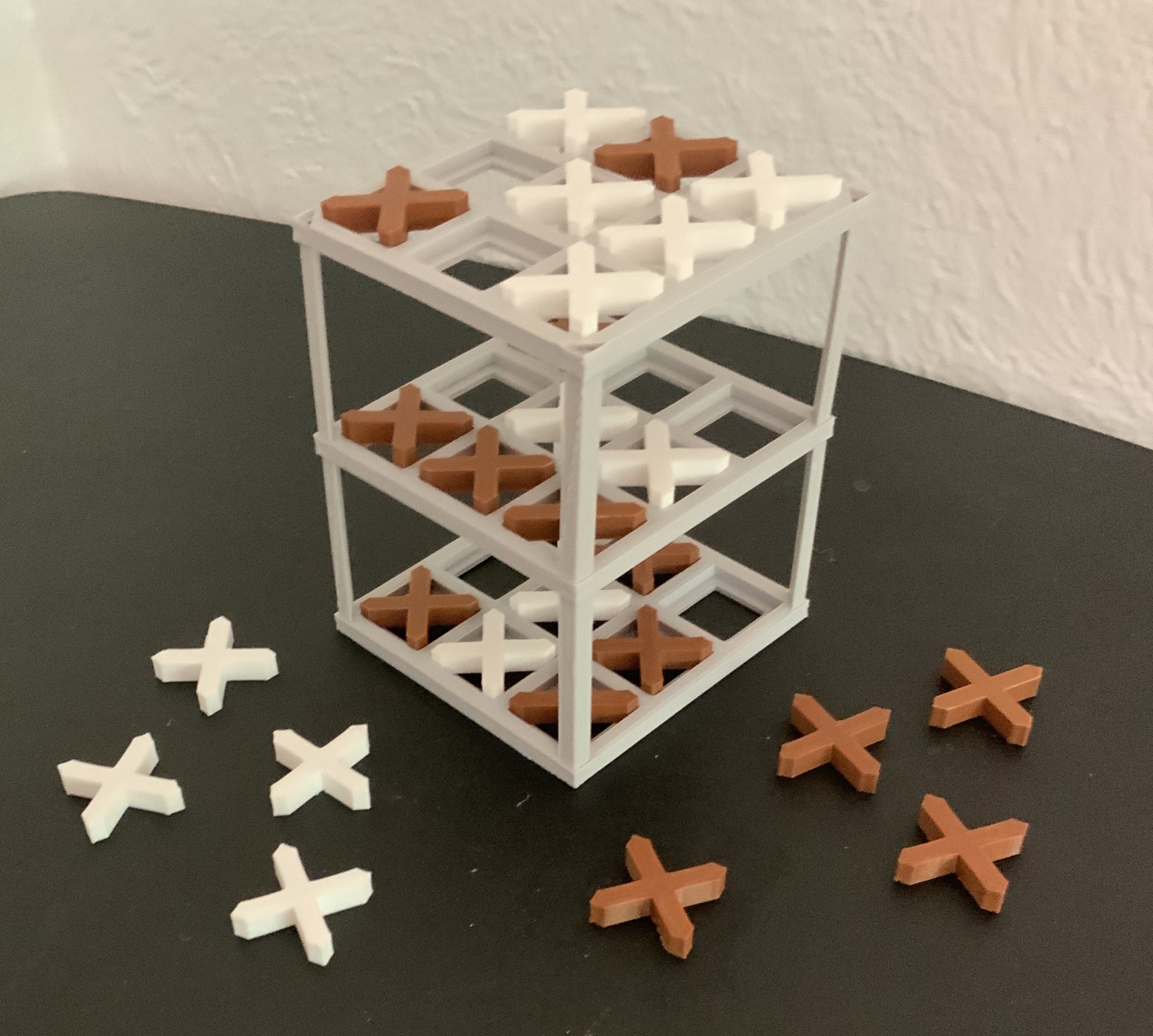 Bàn cờ Tic-Tac-Toe 3D cho hai người chơi