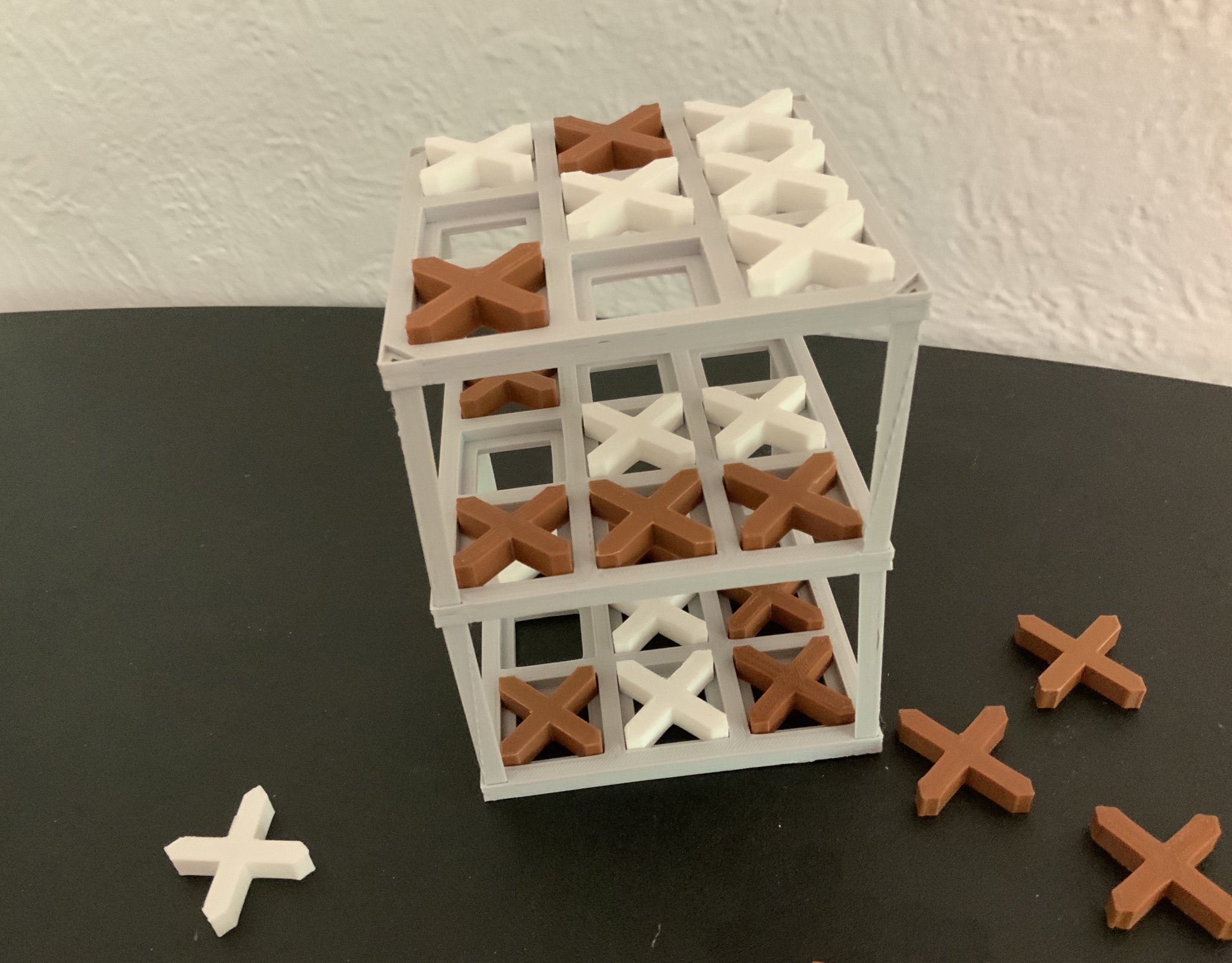 Bàn cờ Tic-Tac-Toe 3D cho hai người chơi