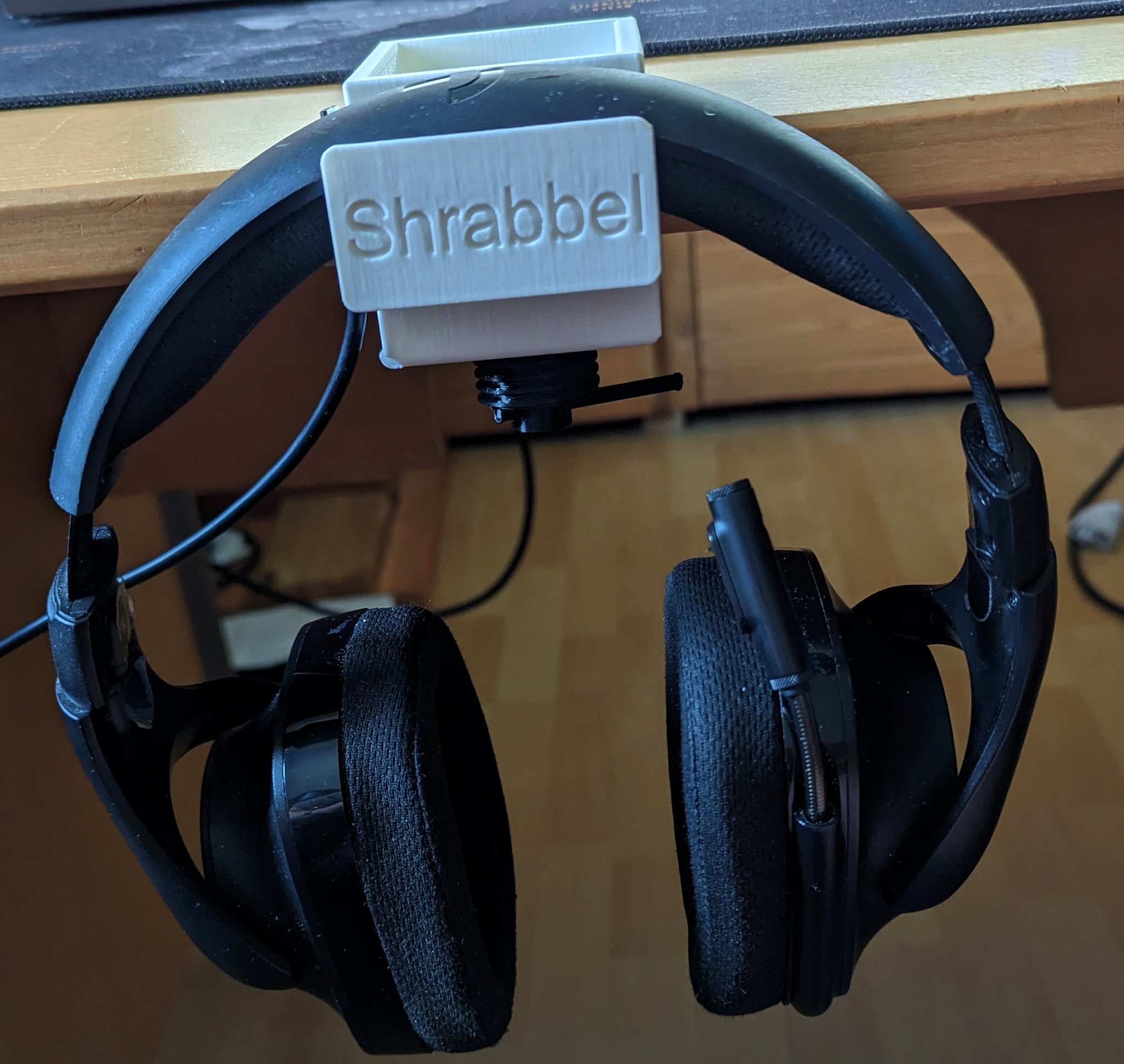 Giá đỡ tai nghe gắn bàn làm việc tối đa 33mm