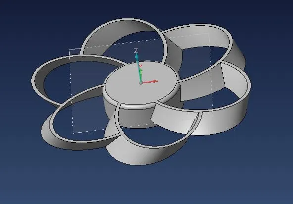 Quạt toroidal 6 cánh tùy chỉnh cho máy tính
