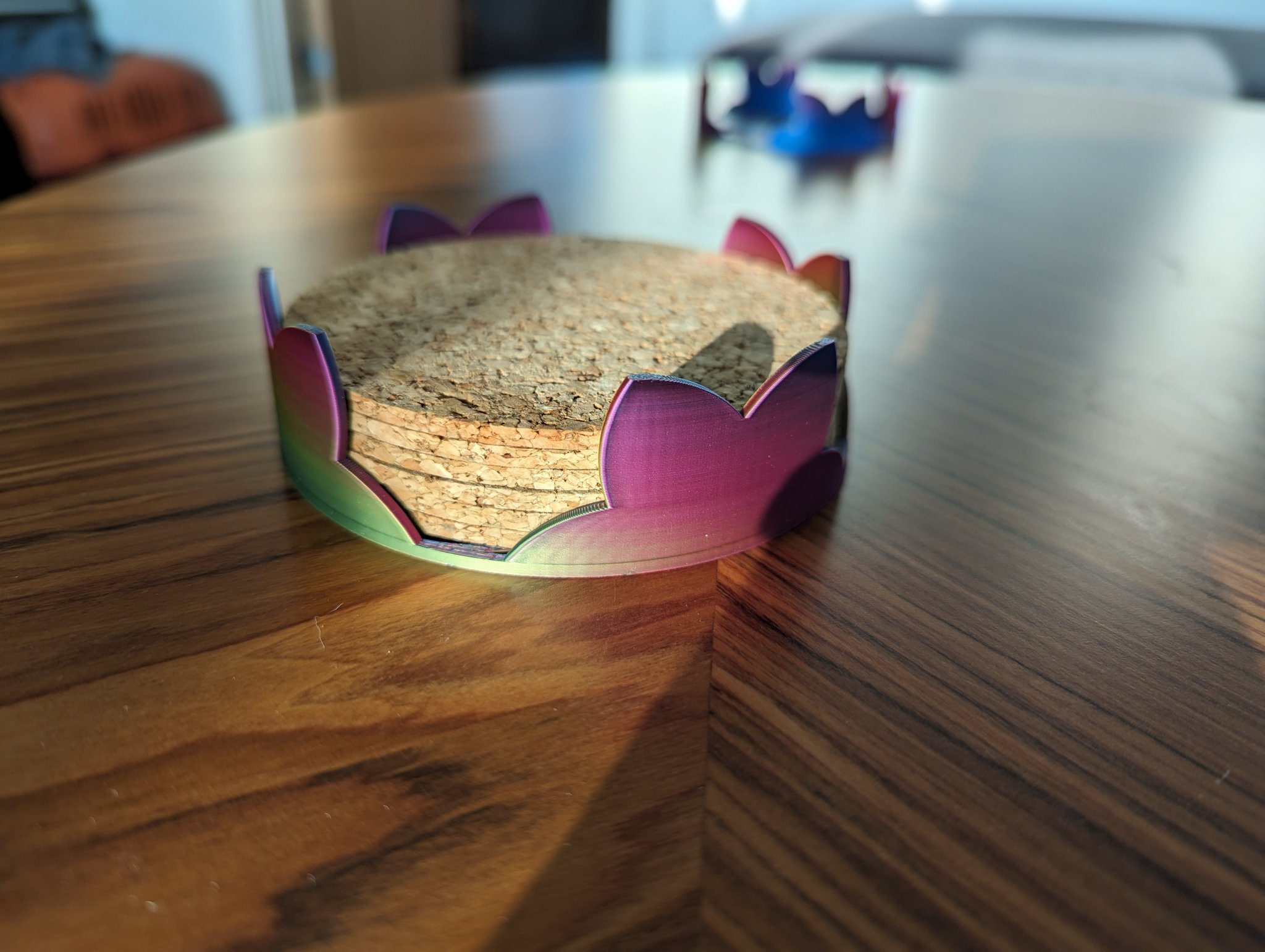 Bình đựng lót ly hình hoa 96mm